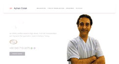 Desktop Screenshot of drayhancolak.com